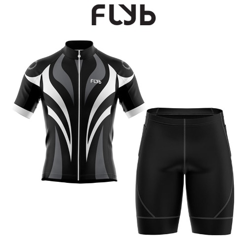 FLYB [ 반팔+반바지 세트 9 ] 유니폼 단체복 동아리 자전거복 사이클복 철인 경기복